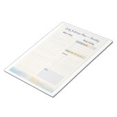 Daily Planner – Smart to do list | 火曜日 ノートパッド (アングル)