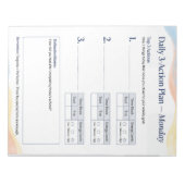 Daily Planner – Smart to do list | Monday ノートパッド (正面)