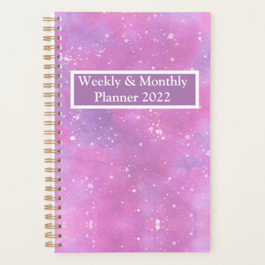 Daily Planner, Weekly Planner, Monthly Planner プランナー手帳 (正面)