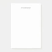 Daily Planner "What are we doing today?" Text Mess ポストイット (正面)