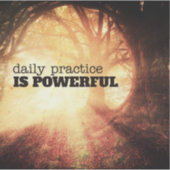 Daily Practice シール (正面)