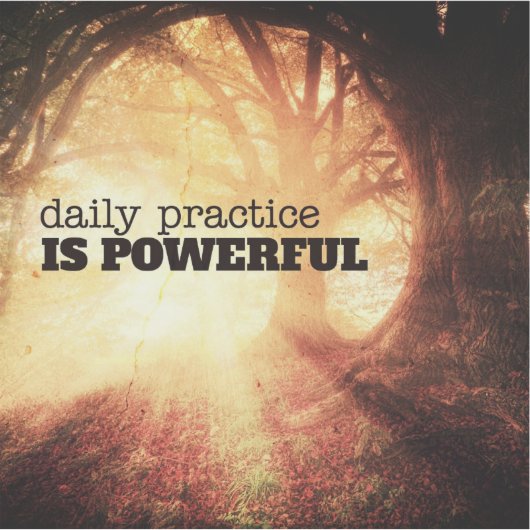 Daily Practice シール (正面)