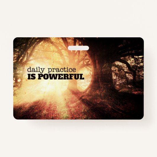 Daily Practice バッジ (正面)