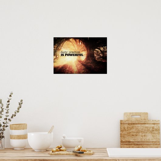 Daily Practice ポスター (キッチン)