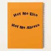 Daily Self-Love/Hoy me elijo プランナー手帳 (裏面)