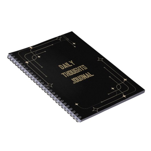 Daily Thoughts Journal ノートブック (右側)