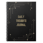 Daily Thoughts Journal ノートブック (正面)