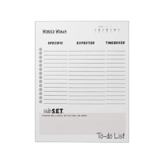 Daily To-Do List – Customizable Tear-Off Notepad ノートパッド