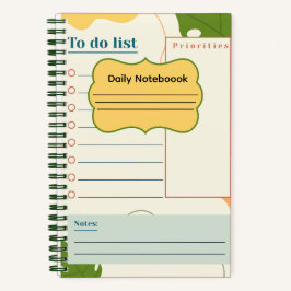 Daily To Do Notebook ノートブック