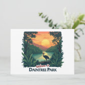 Daintree National Australian Parkへようこそ 招待状 (スタンド正面)