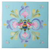 Dainty Honey Bee Unique Accent タイル (正面)