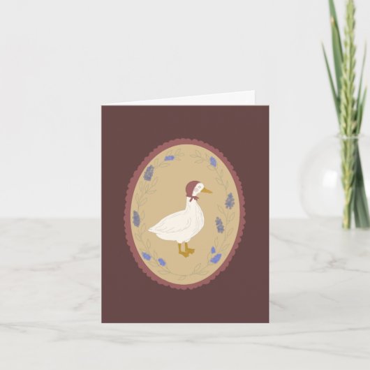 Dainty little goose card カード (正面)