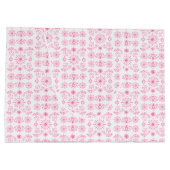 Dainty Pink Motif ラージペーパーバッグ (裏面)