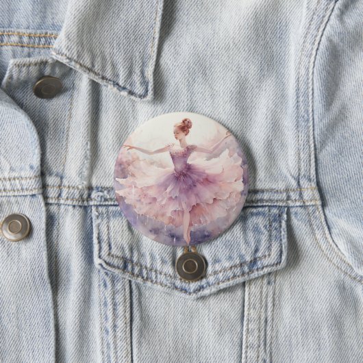 Dainty Sugar Plum Fairy Nutcracker Magic 缶バッジ (インサイチュ)