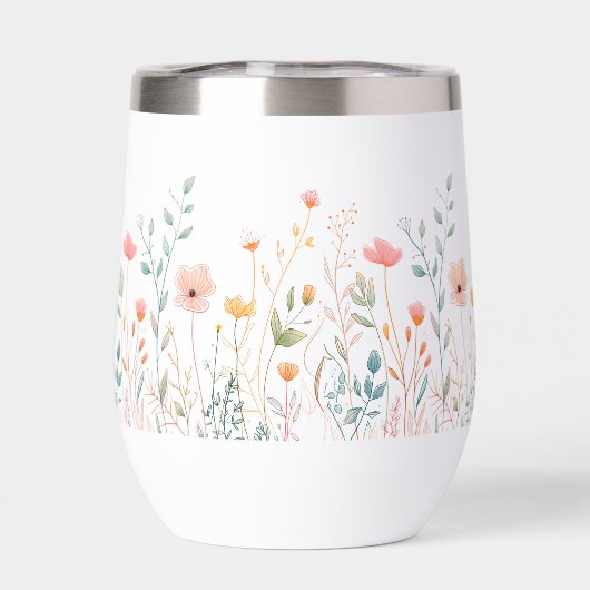Dainty Wildflower Personalized Name (背面)
