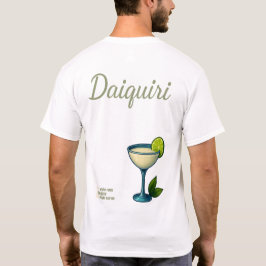 Daiquiri T-Shirt – Classic Rum Cocktail Tシャツ