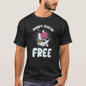 Dairy Queens Free Lactose intolerant Vegan Tシャツ (正面)