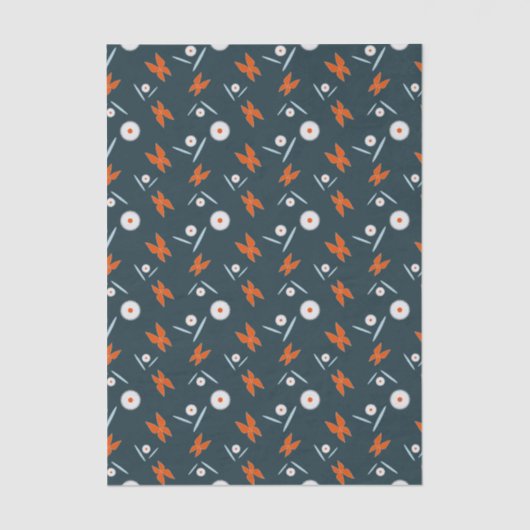 Daisies and Butterflies 薄葉紙 (正面)