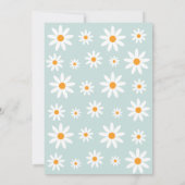 Daisies Birthday Brunch Party Invitation 招待状 (裏面)