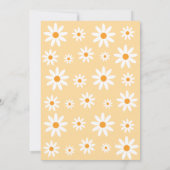 Daisies Birthday Party spring Invitation 招待状 (裏面)