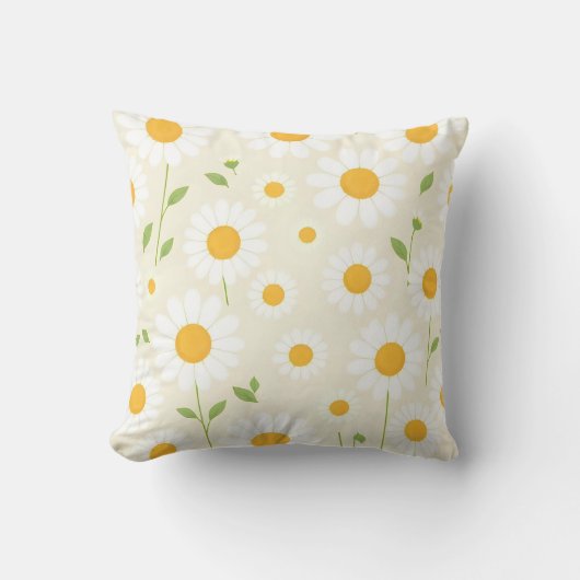 Daisies Cushion クッション (正面)