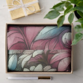 Daisies Daisy Pink White Blue Floral Decoupage 薄葉紙 (ギフト)