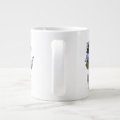 Daisies flower you're the best part of my life ジャンボコーヒーマグカップ (裏面)