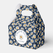 Daisies on Blue Denim Birthday  フェイバーボックス (正面サイド)