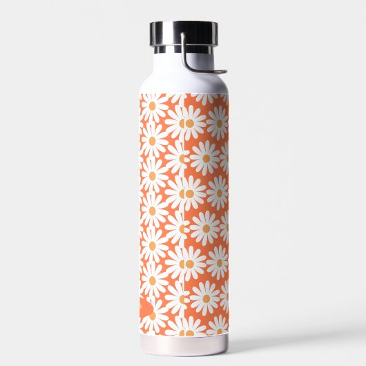 Daisies personalized Water Bottle for her ウォーターボトル (左面)