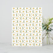 Daisies Scrapbook Paper (スタンド正面)