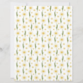 Daisies Scrapbook Paper (正面)