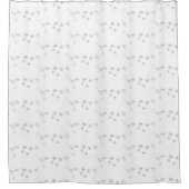 Daisies Shower Curtain シャワーカーテン (正面)