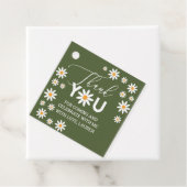 Daisies Thank you tags green フェイバータグ (インサイチュ)