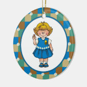 Daisy4 セラミックオーナメント (左)