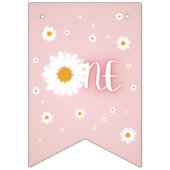 Daisy 1st Birthday バンティングフラッグ (第1の旗)