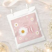 Daisy 1st Birthday フェイバーバッグ (クリップ留めされた状態)