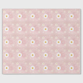 Daisy 1st Birthday ラッピングペーパー (フラット)