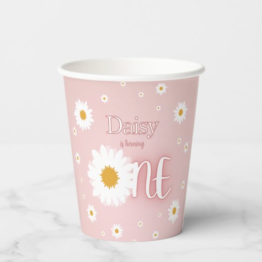 Daisy 1st Birthday 紙コップ (裏面)