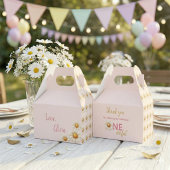 Daisy 1st Birthday Isn't She ONEderful Pink Favor フェイバーボックス