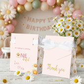 Daisy 1st Birthday Isn't She ONEderful Pink Favor フェイバーボックス