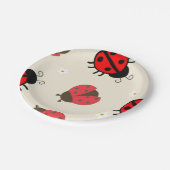 Daisy and Ladybug Birthday Party Paper Plates ペーパープレート (アングル)