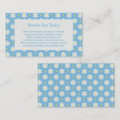 Daisy Baby Shower Book Request エンクロージャーカード (正面/裏面)