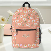 Daisy Backpack プリントバックパック