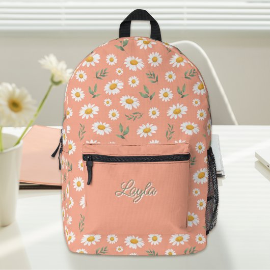 Daisy Backpack プリントバックパック
