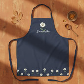 Daisy Baking Apron - Personalized Accessory  エプロン