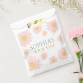 Daisy Birthday Party Bohmian Wild One 1st Birthday フェイバーバッグ (封をした状態)