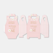 Daisy Birthday Party Bohmian Wild One 1st Birthday フェイバーボックス (折り畳みなし)