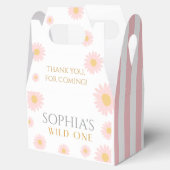 Daisy Birthday Party Bohmian Wild One 1st Birthday フェイバーボックス (オープン)