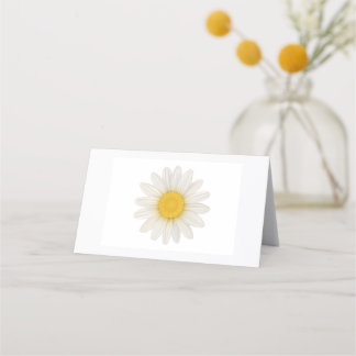 Daisy blank place cards プレイスカード