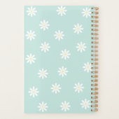 Daisy Bloom Planner – Soft Blue Floral Cover プランナー手帳 (裏面)